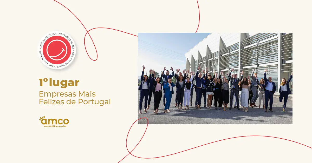 amco distinguida como empresa mais feliz em portugal