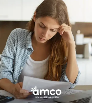 Pessoa com crédito recusado