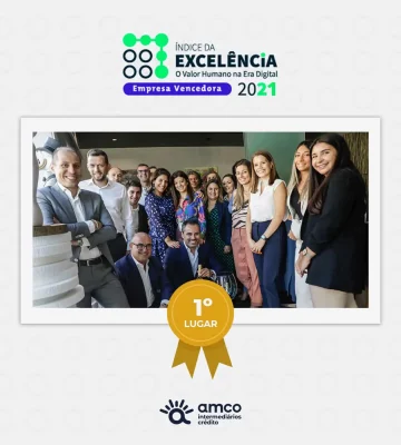 Equipa AMCO vencedora do prémio índice da excelência